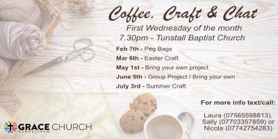 Coffee, Craft & Chat Evening