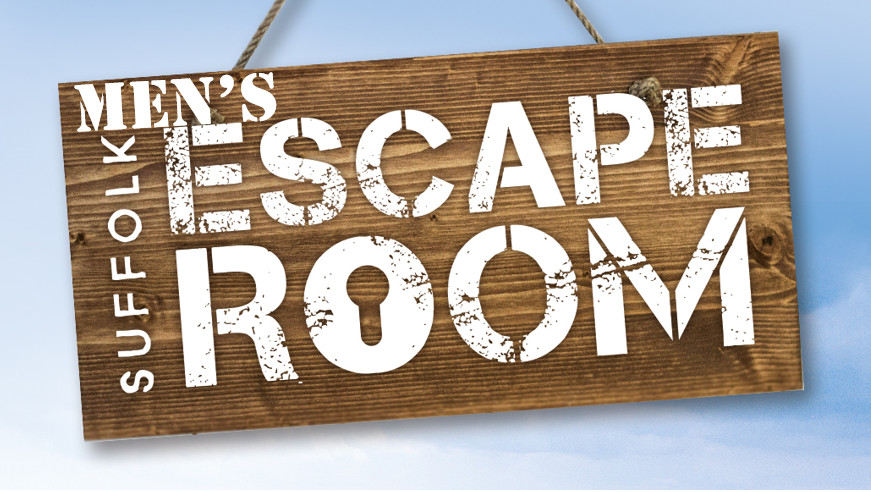 Men's Escape Room Flyer