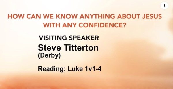 How can we know anything about Jesus with any confidence 