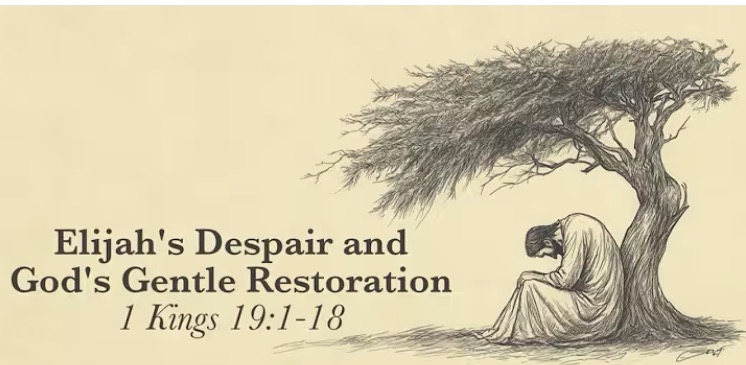 Elijah’s Despair & Gods Gentle Restoration 