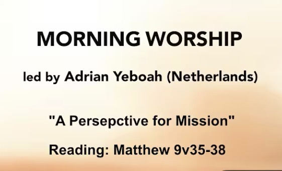 A Perspective For Mission